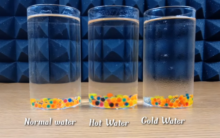 how long do orbeez take to grow in hot water