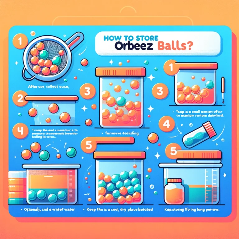 How To Store Orbeez Balls or beads?