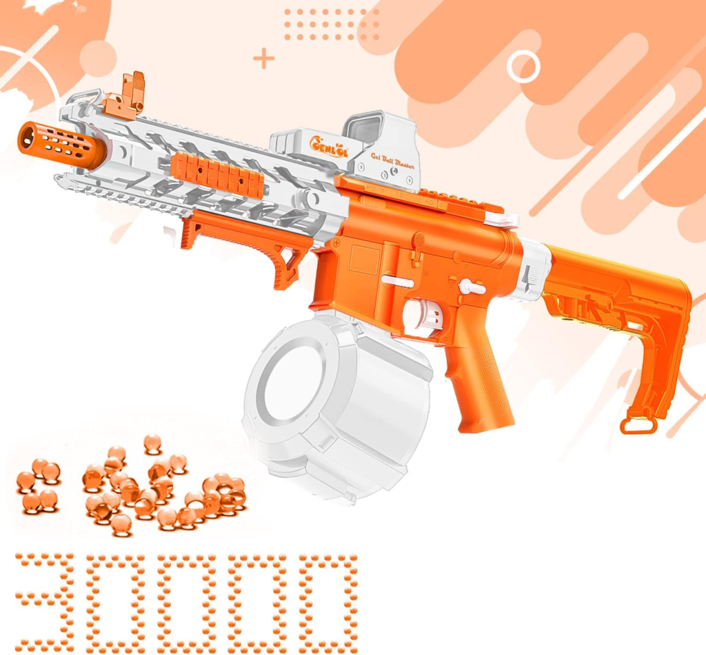 The Specialty of Little Squishy Beads Weapon: M416 OENLOL Gel Ball Blaster:
