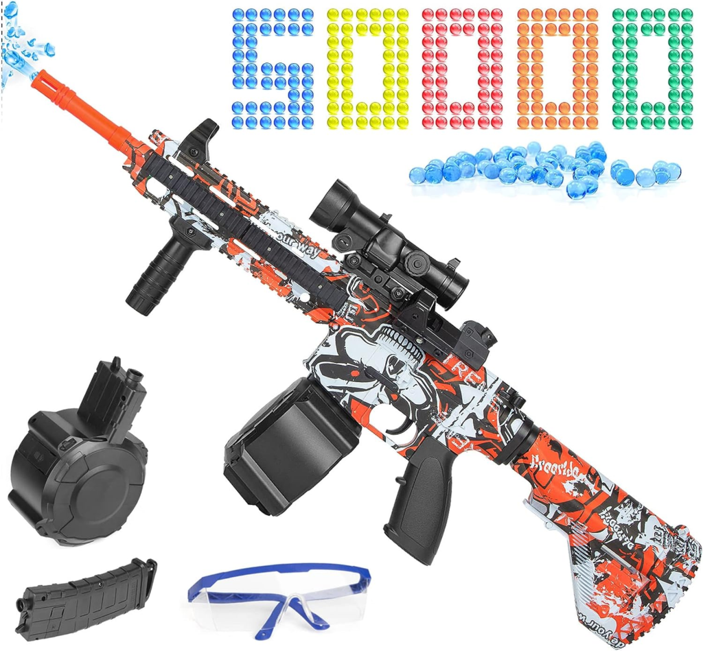 The Specialty of Little Squishy Beads Weapon: Gel Splat Ball Blaster Electric:
