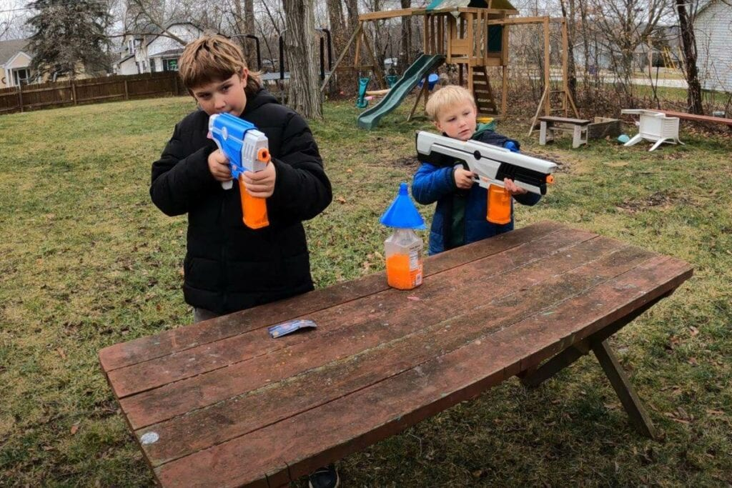 What are the Orbeez Gun age requirements for Kids? 