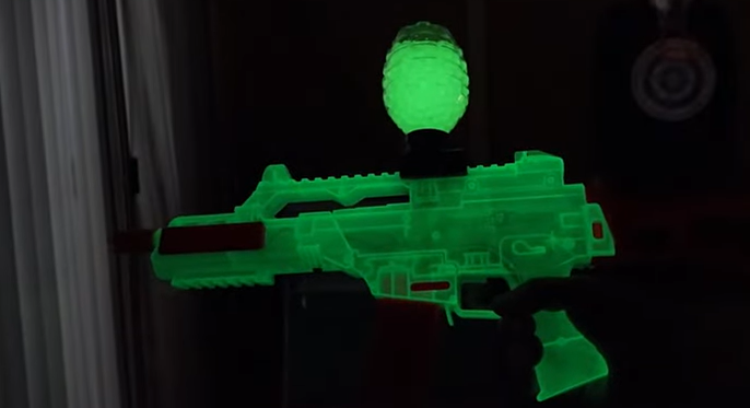 glowing gun for orbeez
